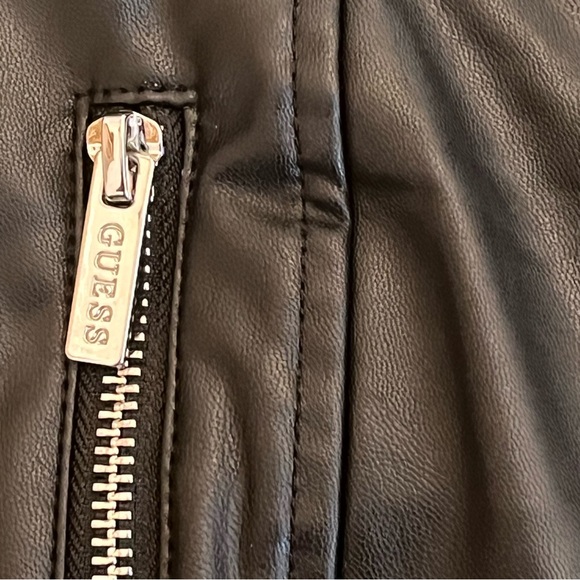 Jairo Zip Faux-Leather Leggings Sz. Large - Picture 13 of 14